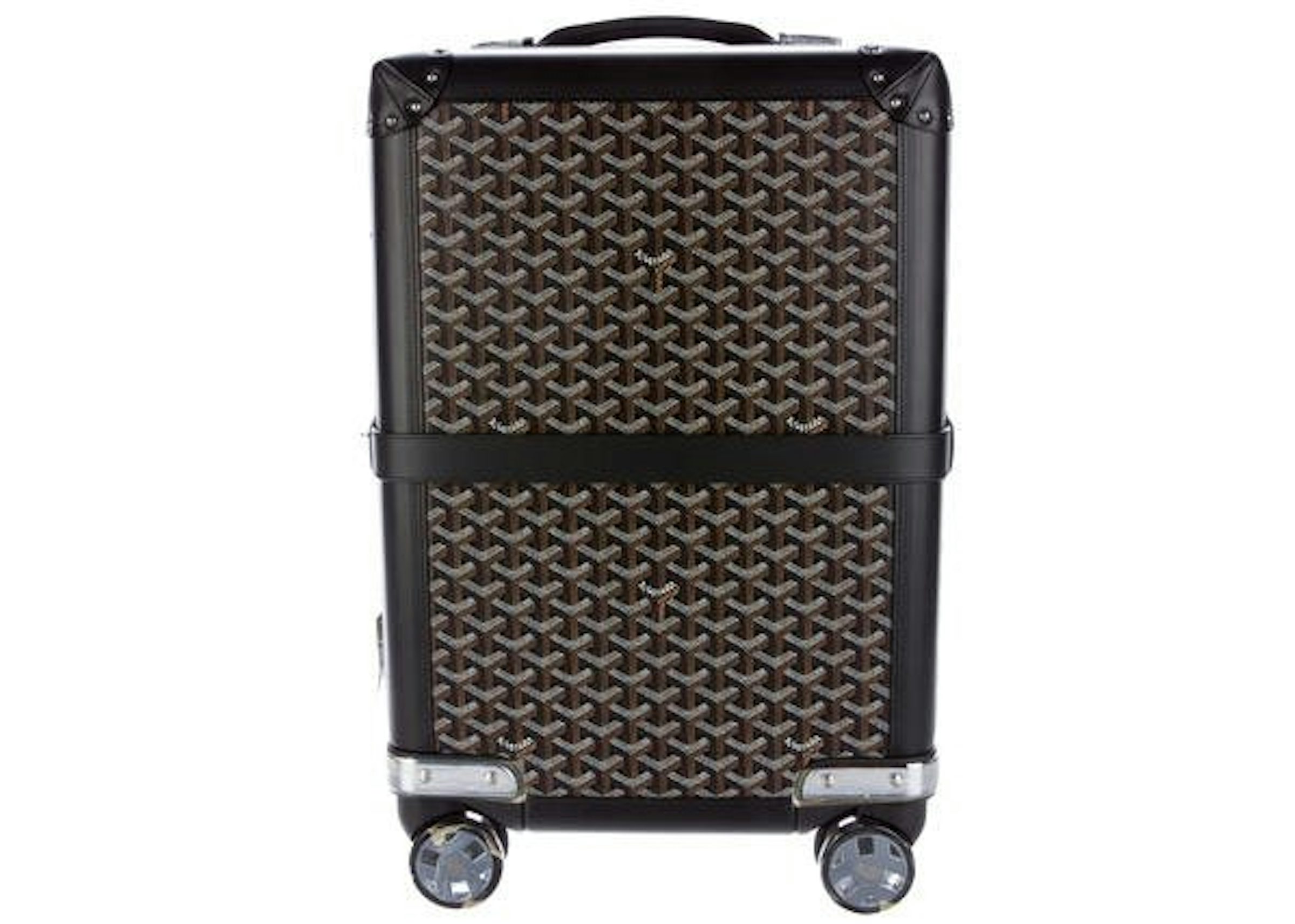 Goyard Aba Bourget Suitcase Goyardine Black - US