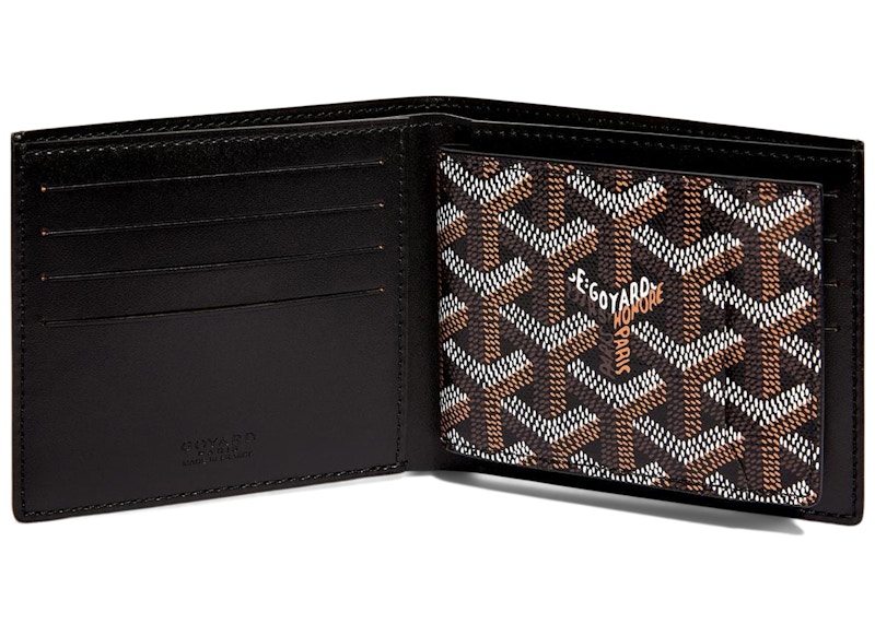 Goyard Victorie Insert Card Holder Black in Canvas/Calfskin US