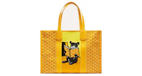 Goyard Villette Tote Bag MM Yellow