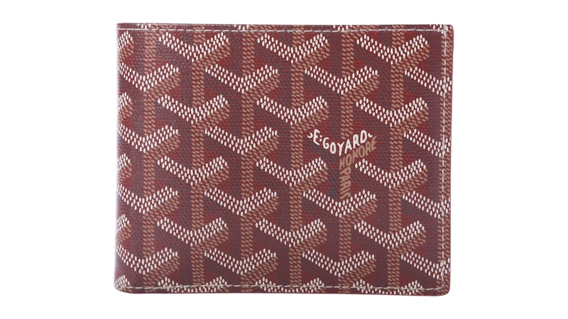 Goyard Saint Florentin Wallet Goyardine Burgundy - JP