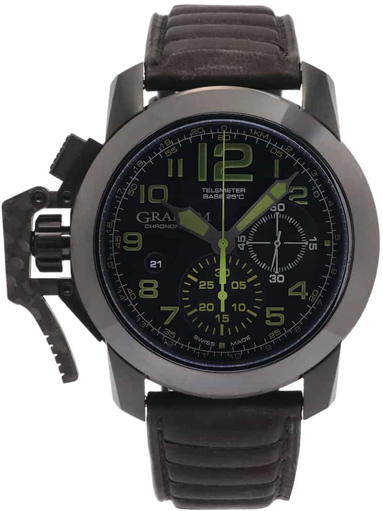 Graham Chronofighter 2CCAU.G01A L 47mm in Stainless Steel - MX