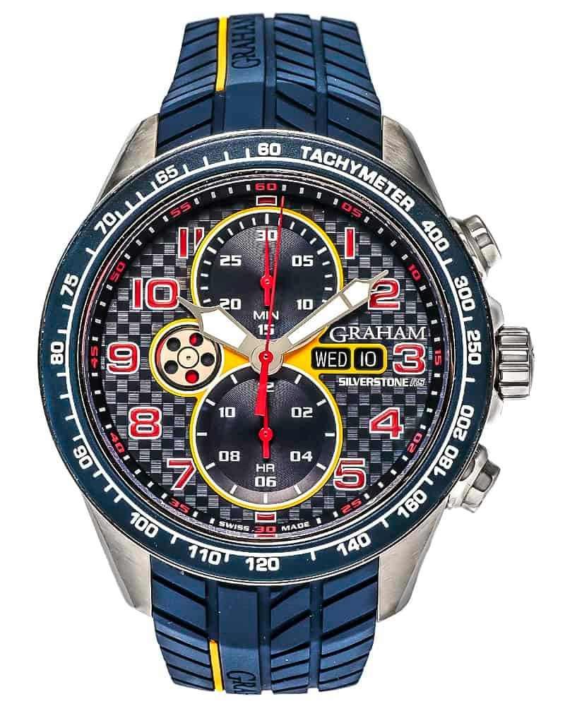 Graham Silverstone RS Racing 2STEA.U01A 46mm in Stainless Steel - US