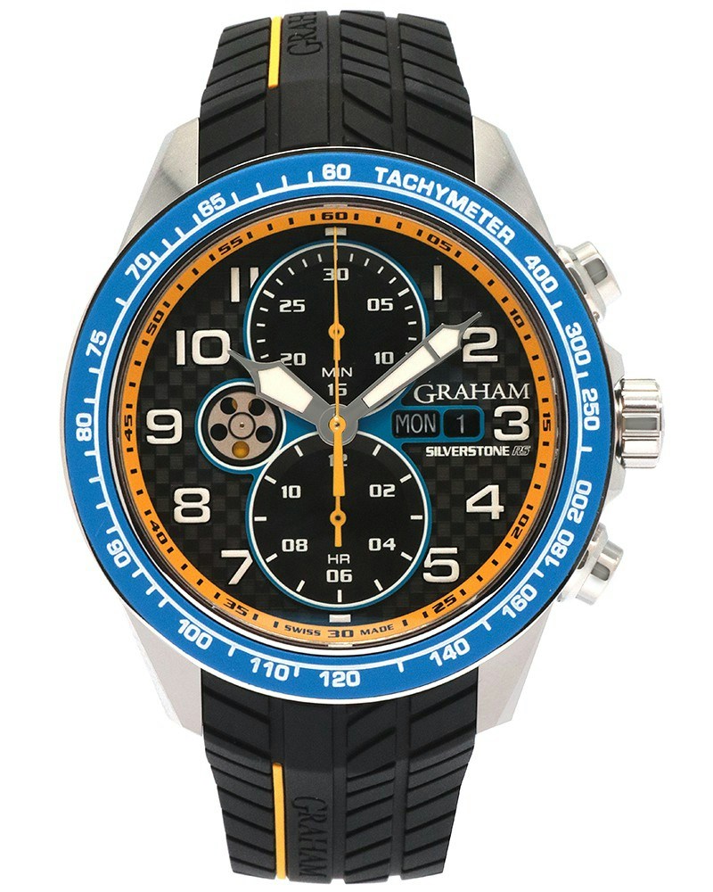 Graham Silverstone Rs Racing 2STEA.B16A 46mm in Stainless Steel - KR