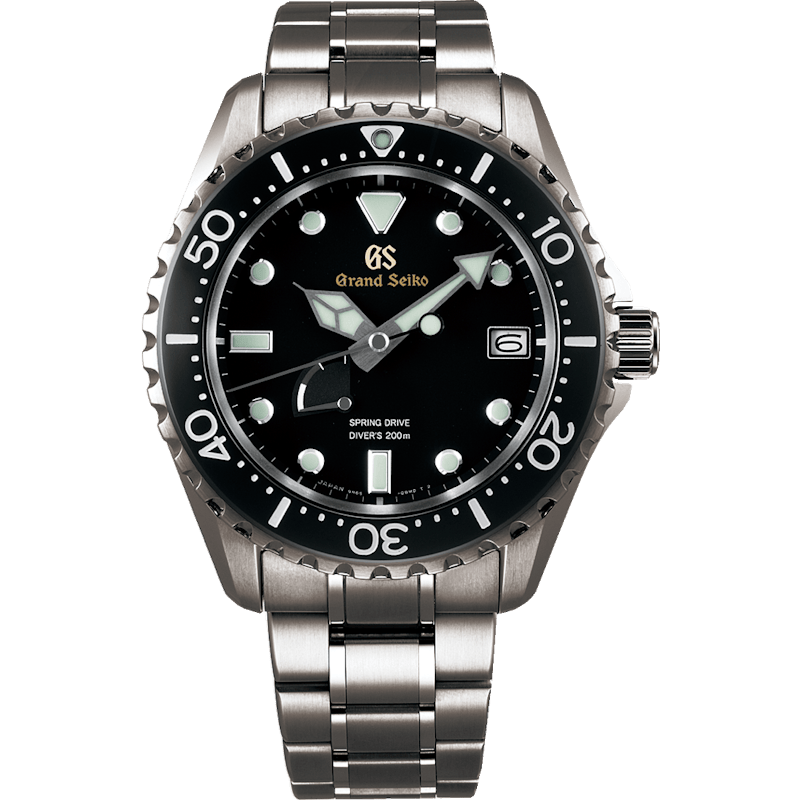 Grand Seiko Spring Drive Diver Titanium SBGA231 44mm in Titanium - GB