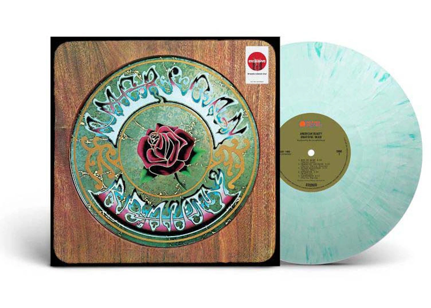 Grateful Dead American Beauty Target Exclusive LP Vinyl Mint Green - US