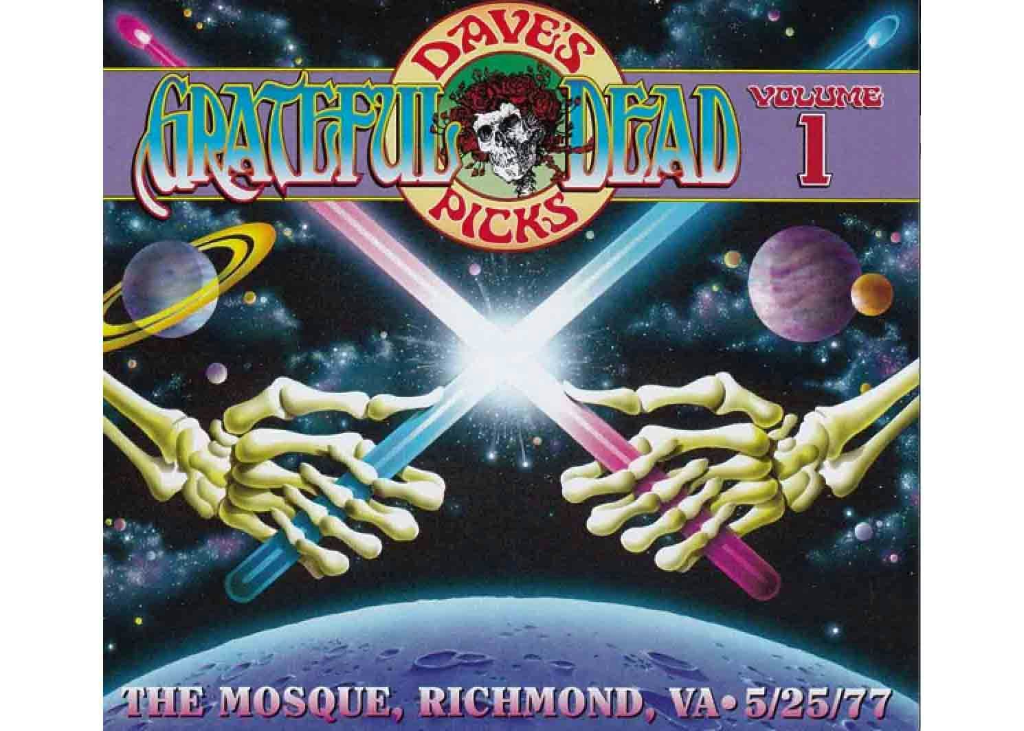 Grateful Dead Dave's Picks Vol. 1 The Mosque, Richmond VA. 05/25/1977 4XLP  Vinyl (Edition of 5000) Black - SS22 - US
