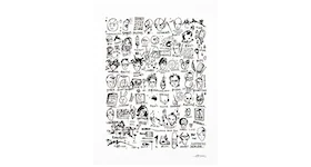 Gregory Siff A Young Hunger Print (Signed, Edition of 100) Black Foil Edition