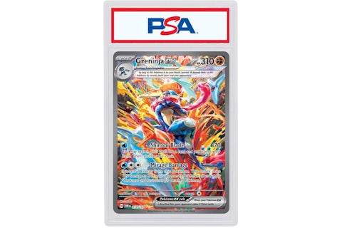 Greninja ex 2025 Pokmon Scarlet & Violet Twilight Masquerade Special Illustration Rare 214/167 (PSA or BGS Graded) - 2025 - US Greninja ex 2025 Pokmon Scarlet & Violet Twilight Masquerade Special Illustration Rare 214/167 (PSA or BGS Graded) - 2025 - US