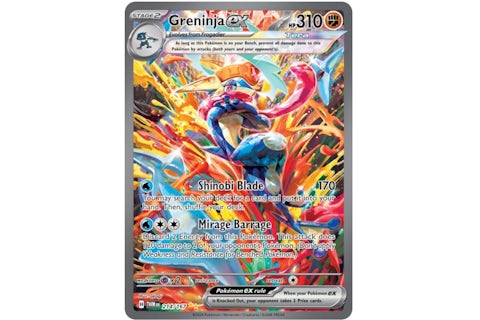 Greninja ex 2025 Pokmon Scarlet & Violet Twilight Masquerade Special Illustration Rare 214/167 Ungraded - 2025 - US Greninja ex 2025 Pokmon Scarlet & Violet Twilight Masquerade Special Illustration Rare 214/167 Ungraded - 2025 - US