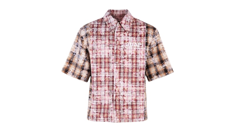 Guapi Eclipse Plaid Shirt Red