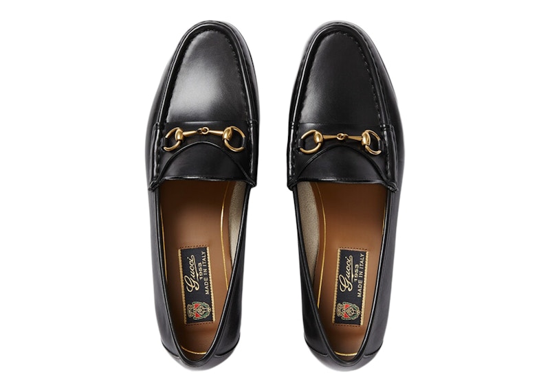 Gucci 1953 Horsebit Loafers Black Leather - 309701 BLM00 1000 - KR