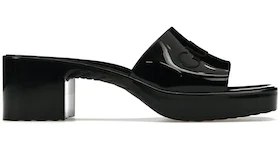 Gucci 60mm Slide Sandal Black Rubber