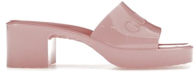 Gucci 60mm Slide Sandal Pink Rubber