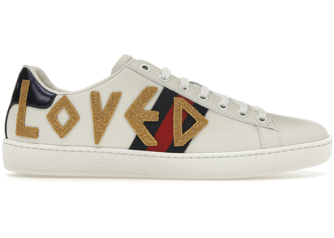 Gucci Ace Embroidered Love (Women's) - 505328 DOPE0 9095 - US