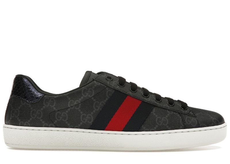 Gucci ace supreme sneakers hotsell