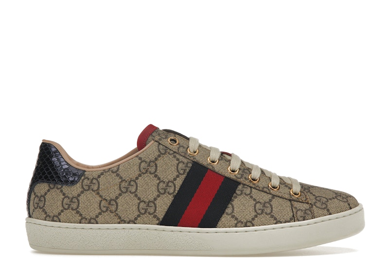 Gucci Ace GG Supreme Navy (Women's) - 499410 K2LH0 9768/499410