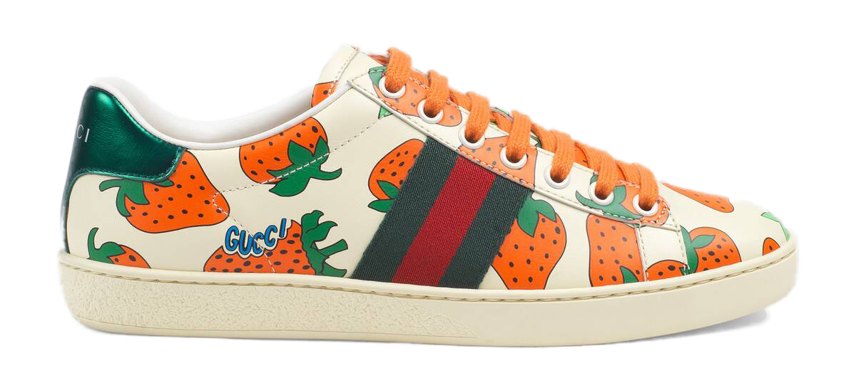 gucci sneaker strawberry