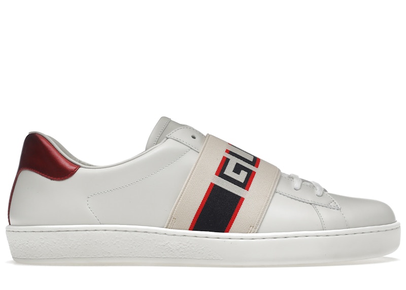 Gucci ace hot sale stripe black