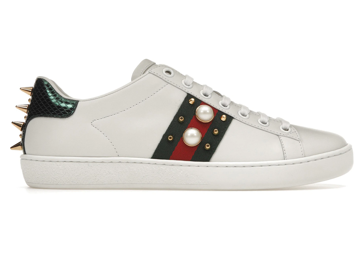 Women's gucci shoes with pearls Clearance