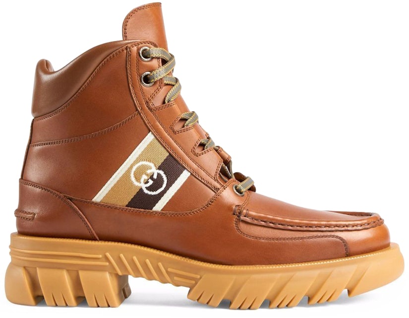 Gucci Men's Interlocking G Ankle Boots