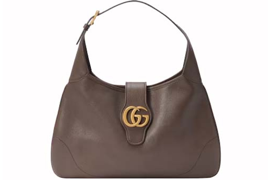 Pre-owned Gucci Aphrodite Medium Shoulder Bag Brown