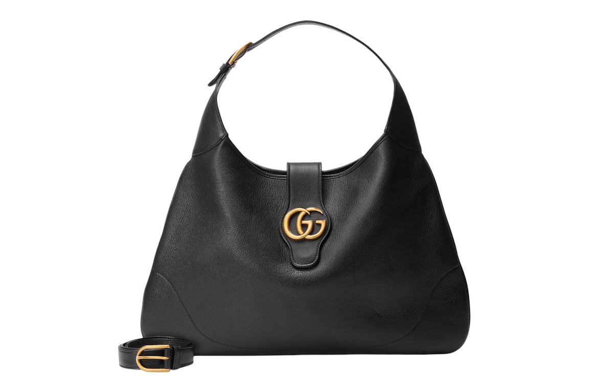 Pre-owned Gucci Aphrodite Shoulder Bag Large Black