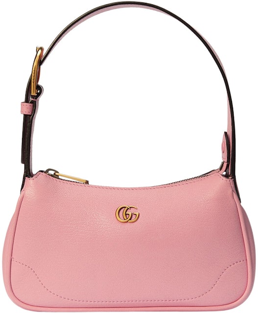 Gucci Aphrodite Shoulder Bag With Double G Light Pink