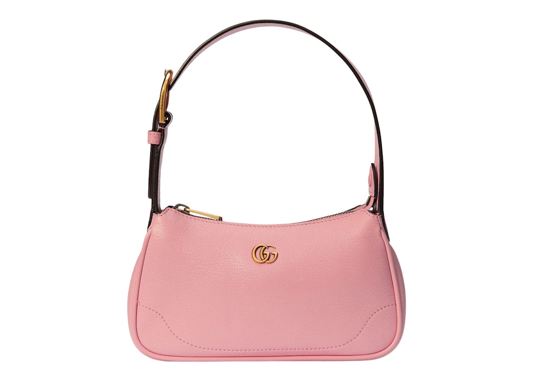 Pre-owned Gucci Aphrodite Shoulder Bag With Double G Light Pink