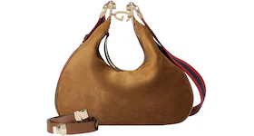 Gucci Attache Shoulder Bag Large Burgundy/Multi