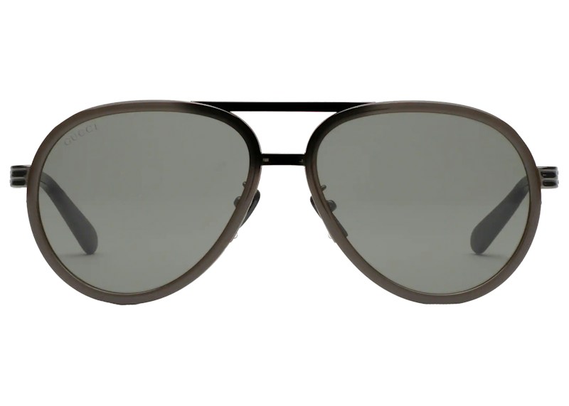 Gucci Aviator Frame Sunglasses Grey (663774 I3330 2312)