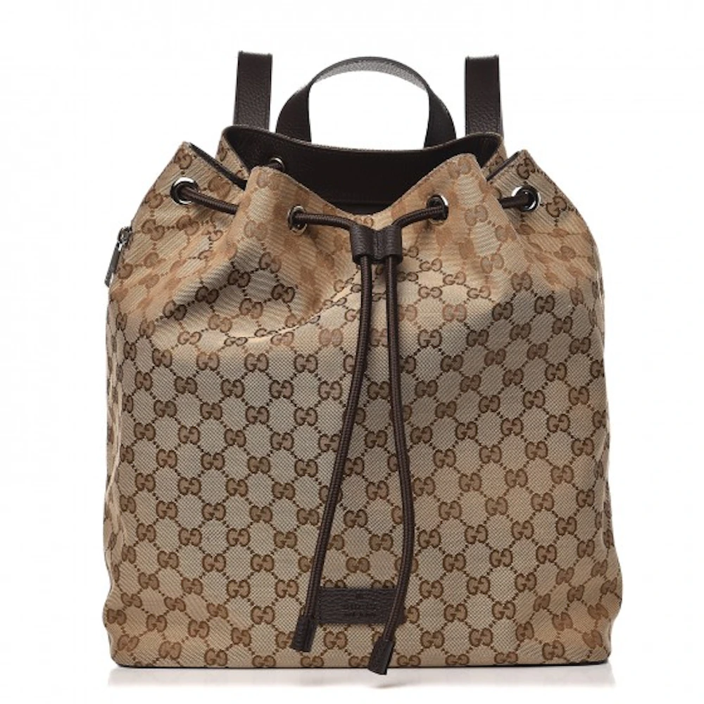 Gucci GG Wool Beige Brown Backpack MSCXZDU 144030002917 – Max Pawn