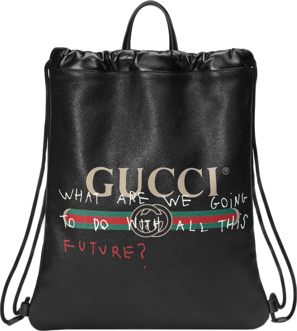 gucci drawstring bag