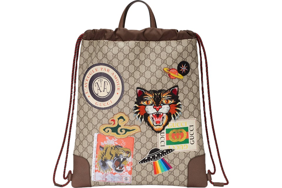 Gucci courrier soft gg 2025 supreme backpack