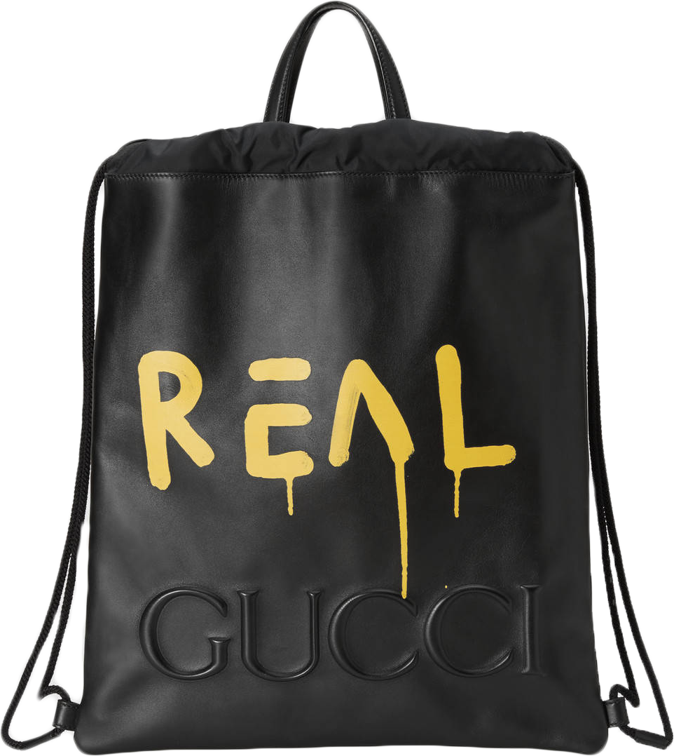 real gucci backpack