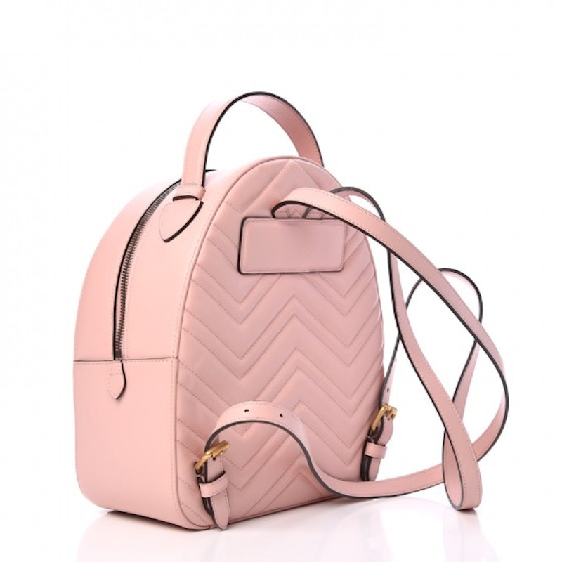 Gucci marmont pink clearance backpack