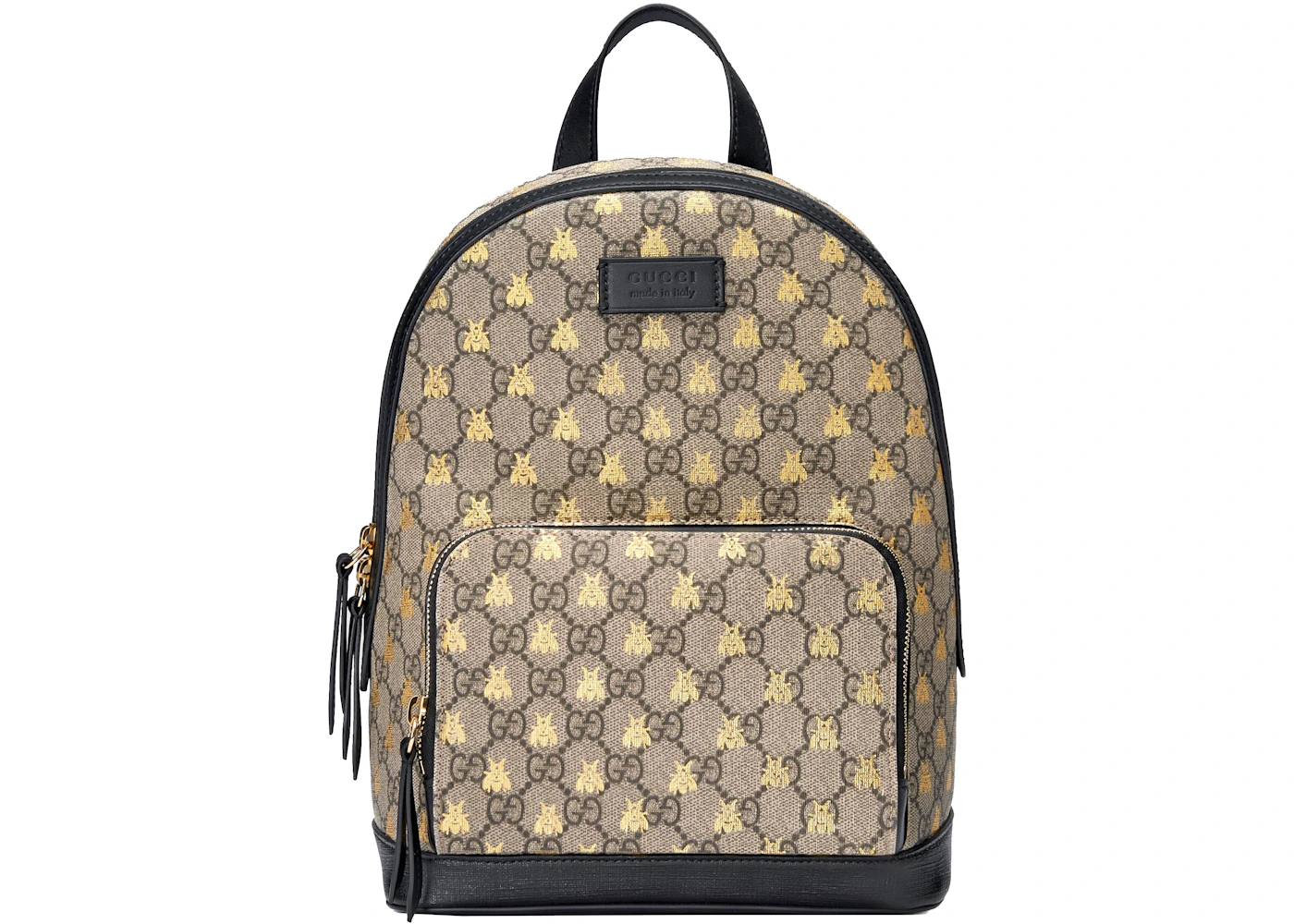 Gucci backpack black and gold Clearance