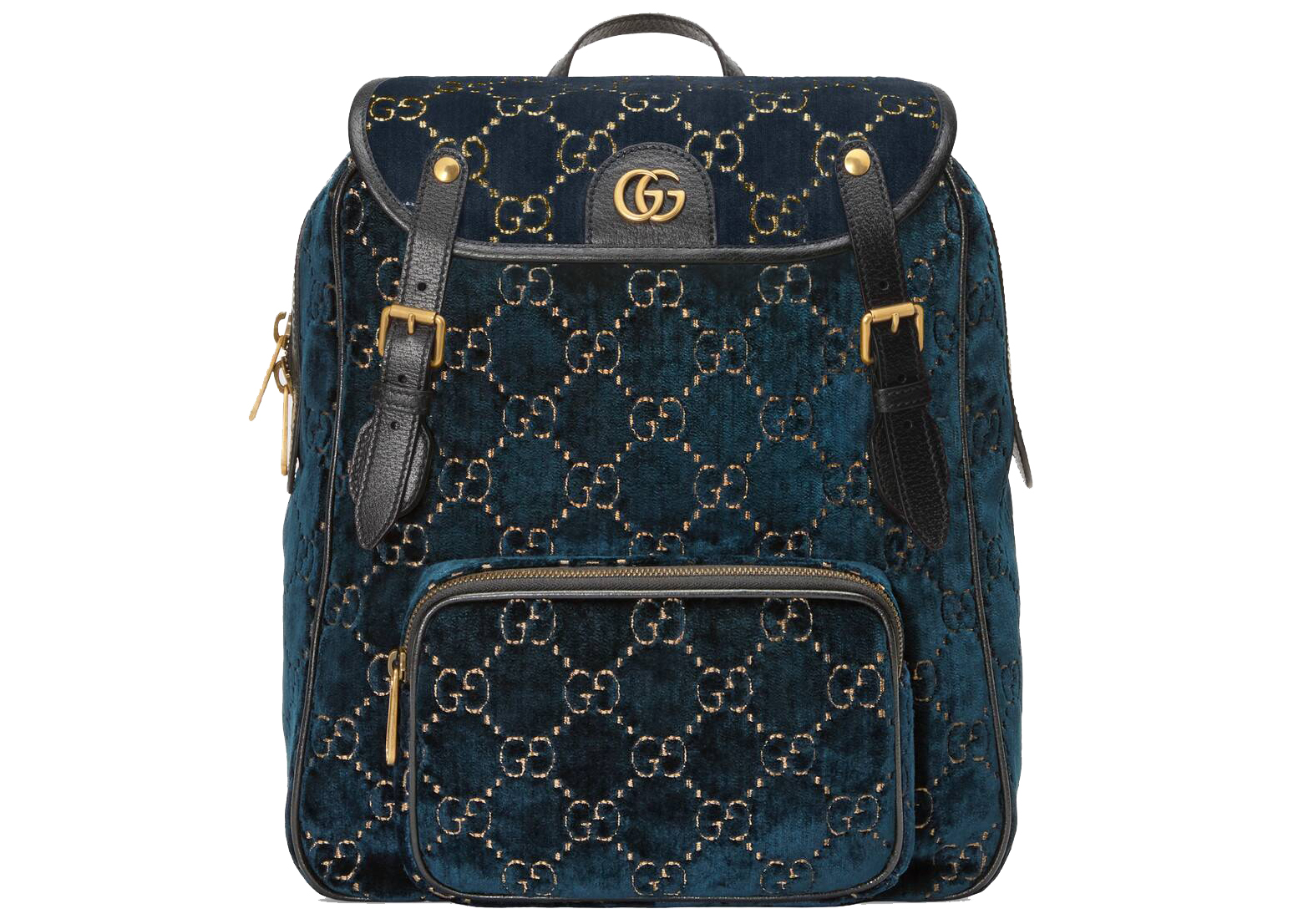 Gucci Backpack GG Velvet Small Dark 