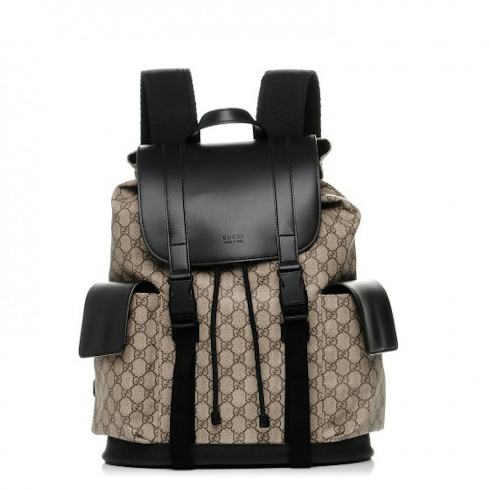 Gucci Backpack GG Black/Brown