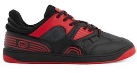 Gucci Basket Low Black Red