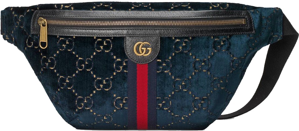 GUCCI Jumbo GG Canvas Small Handbag Pouch Black Vintage Old Gucci