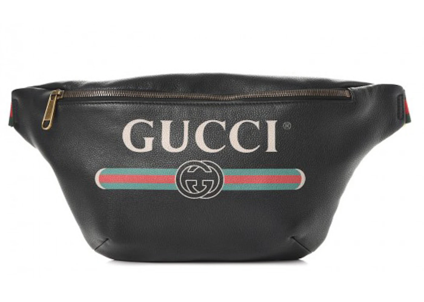 Black gucci print bag Clearance