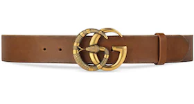 Gucci Belt Double G Buckle with Snake Cuir