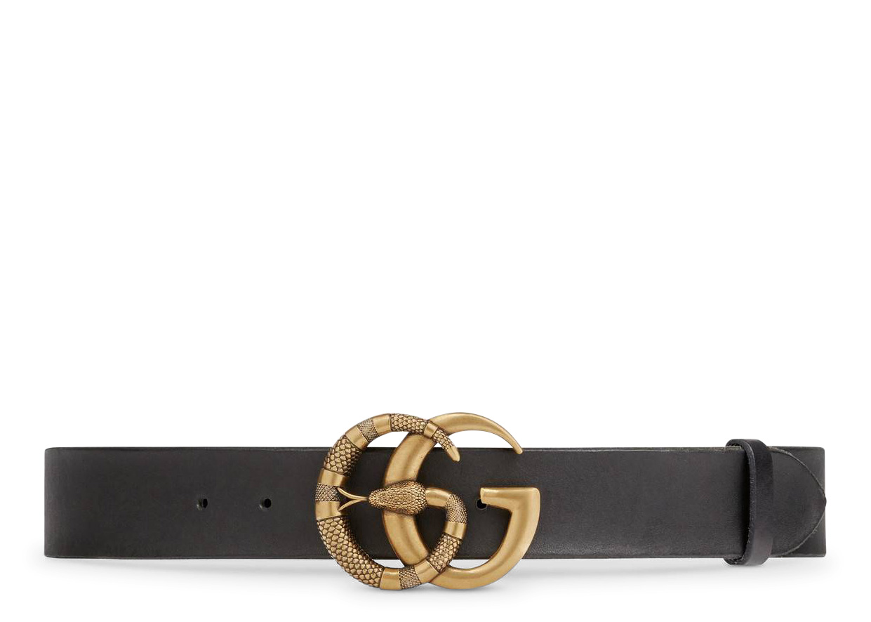 Gucci Belt Double G Buckle with Snake 