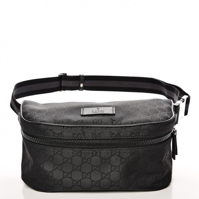 Gucci Fanny Pack Belt Bag Monogram GG Black
