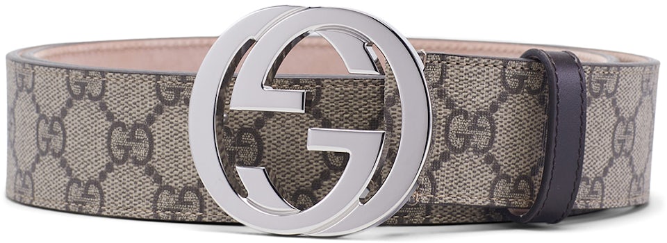 Gucci GG Supreme Belt with G Buckle