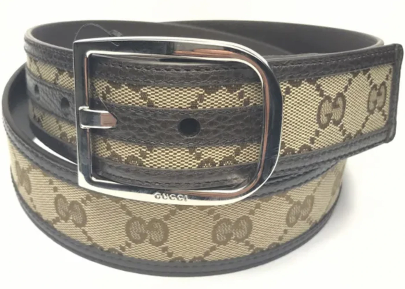 beige and ebony gg supreme belt outfit｜TikTok Search