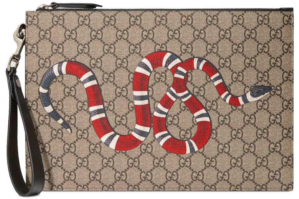 Gucci beige gg supreme bestiary tote Clearance