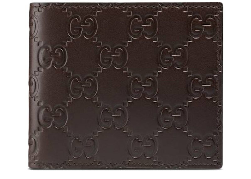 brown gucci wallet men