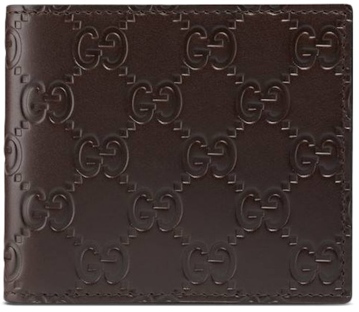 Leather wallet Gucci Brown in Leather - 34308618