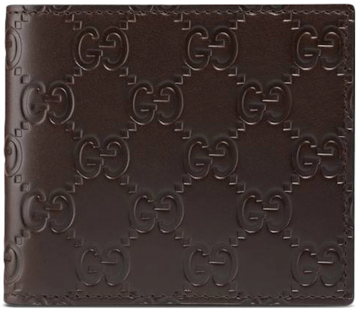 Top 57+ imagen brown gucci wallet